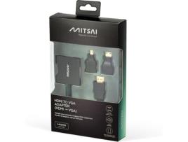 Adaptador  (HDMI - VGA - Preto)