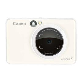 Zoemini S  Branco Pérola - Câmara Instant: 2 em 1 em formato de bolso, 8 megapixel, Resolução fotográfica: 314 x 600 dpi, Ligação Bluetooth, Tecnologia Zink para impressões à prova de