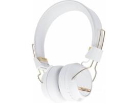 Auscultadores Bluetooth  REGENT II (On Ear - Microfone - Noise Canceling - Atende Chamadas - Branco)