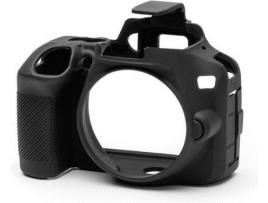 Capa Protetora EASYCOVER Nikon D3500 (Preto - Compatibilidade: Nikon D3500 - Silicone)