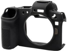 Capa Protetora  Canon R (Preto - Compatibilidade: Canon R - Silicone)