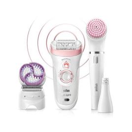 Depiladora Elétrica Braun 9975 BEAUTY SET Recarregável Branco