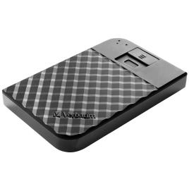 Verbatim Hdd Externo Fingerprint Secure Usb 3.1 Usb-c 2.5 1tb One Size Black
