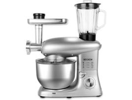 Robô de Cozinha BECKEN BKM4570 (6 L - 1400 W - 6 acessórios)