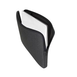 RIVACASE Bolsa Sleeve para Portátil Antishock 5124, até 14”, Poliéster, Cinzento