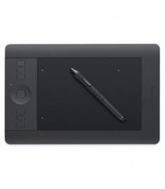 Wacom Intuos PRO Small - Digitalizador - Destros E Canhotos - 16 X 10 CM - MULTI-TOQUE - Eletromagnético - 6 Botões - SEM Fios, com Cabo - Bluetooth, USB 2.0 - Preto