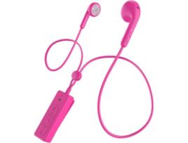 Auriculares Bluetooth  Basic Talk (In Ear - Microfone - Noise Canceling - Rosa)