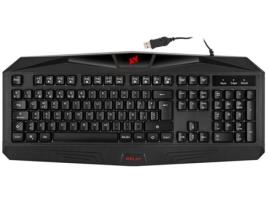 Teclado Gaming NPLAY Control 3.0 (Membrana - Espanhol - Preto)