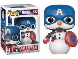 Figura FUNKO Pop! : Holiday - Captain America Snowman