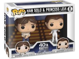 Figura Funko POP! Vinyl: Star Wars - 2Pk Han & Leia