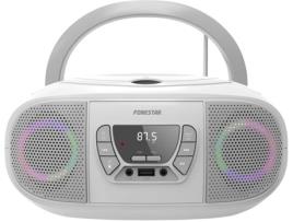 Rádio Boombox FONESTAR Boom Go (Branco - Digital - Bluetooth)