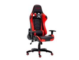 Cadeira Gaming  Osiris (Até 140 kg - Elevador a Gás Classe 4 - Preto e Vermelho)