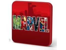 Powerbank TRIBE Marvel (4000 mAh - 1 USB - 1 MicroUSB - Vermelho)