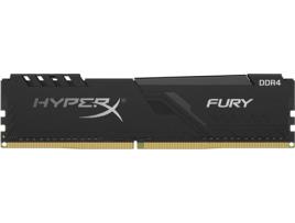 Memória RAM DDR4 KINGSTON HyperX Fury HX424C15FB3/8 (1 x 8 GB - 2400 MHz - CL 15 - Preto)