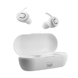 TNB Auriculares True Wireless Dude, Bluetooth, Branco com Caixa de Carregamento