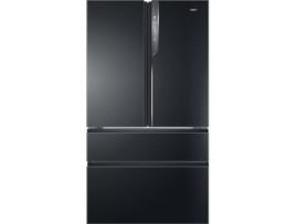 Frigorífico Americano HAIER HB26FSNAAA (No Frost - 190 cm - 685 L - Preto)