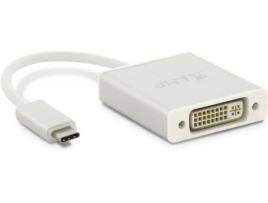 USB-C to DVI Adapter (silver)