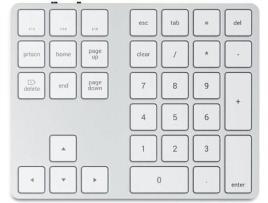 Teclado Numérico  Slim (Bluetooth - Branco)