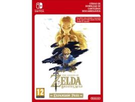 Cartão  Switch Zelda: Breath of the Wild Expansion Pass (Formato Digital)