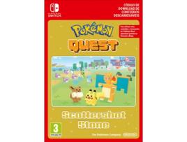 Cartão  Switch Pokémon Quest Scattershot Stone (Formato Digital)