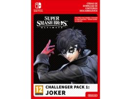 Cartão  Switch Super Smash Bros Ultimate - Joker Challenger Pack (Formato Digital)