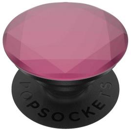 Popsockets Grip Stand Holder One Size Metalic Diamond Plum Berry