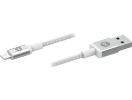 Cabo  USB Lightning 9 cm Branco