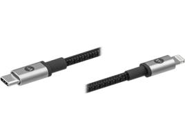 Cabo  USB-C Lightning 1m Preto