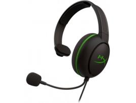 Auscultadores Gaming com Fio HYPERX Cloudx Chat (Over Ear - Xbox One - Preto)