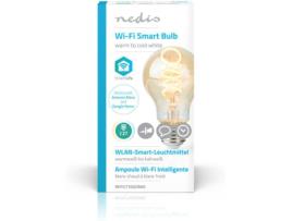 Lâmpada Inteligente LED Wi-Fi NEDIS Dourado (E27 - Amarelo)