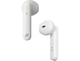 Auriculares Bluetooth True Wireless  Twin (In Ear - Microfone - Branco)