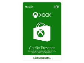 Cartão Presente Xbox Live 10 Euros (Formato Digital)