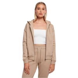 Urban Classics Moletom Com Zíper Organic Terry XL Soft taupe
