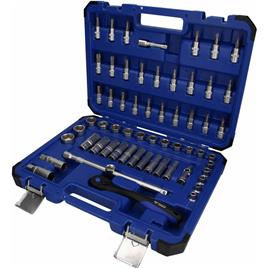 BRILLIANT TOOLS 426119 60 Piece Socket Set 3/8' Steel