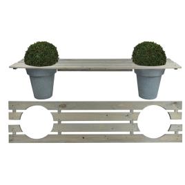 Esschert Design 421292 Planter Bench 180 cm NG71