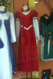 Vestido de Rainha Medieval Zara para senhora