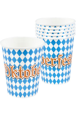Copos de Oktoberfest com Rombos