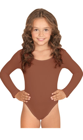 Body Castanho para menina