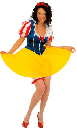Fato XL Sexy de Branca de neve para senhora
