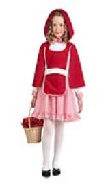 Fato de Capuchinho Clássico para menina