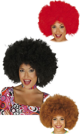 Peruca Maxi de Afro Colorida