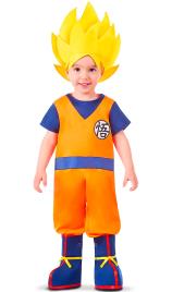 Goku Saiyan da fantasia de Dragon Ball ™ para bebês