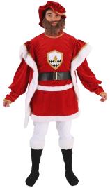 Fato de Pajem Real Melchior Luxury para adulto