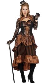 Fato de Steampunk Victoria para senhora