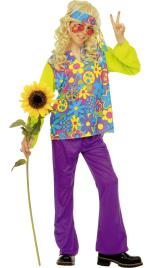 Fato de Hippie Retro para menino