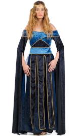 Fato de Dama Medieval Edith para senhora