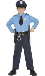 Fato de Polícia Musculado para menino
