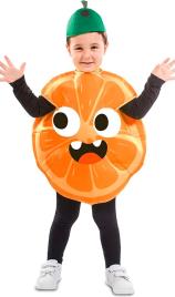 Fato de Laranja com Gorro para criança