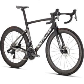 Specialized Bicicleta Estrada Tarmac Sl7 Pro Force Etap Axs 44 Carbon / Smoke / Metallic White Silver