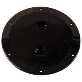 Beckson Marine Placa De Convés Aparafusada Smooth 6´´ One Size Black